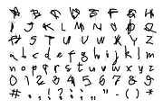 Grotesque defiant font Drop., a Handwritten Font by VyacheslavKolb (Thumbnail 3 of 5)
