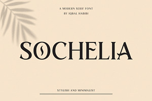 Sochelia - Modern Serif Font