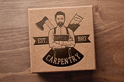 Woodworking, logos & design elements, a Branding & Logo Template by DOBROGRAPH (Thumbnail 8 of 8)