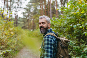 Handsome man standing in the middle, a Sports & Recreation Photo by HalfPoint