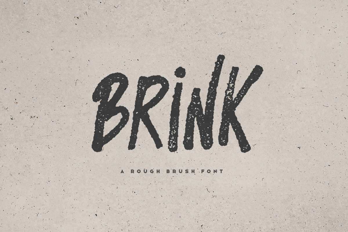 Brush Font Bundle preview 2
