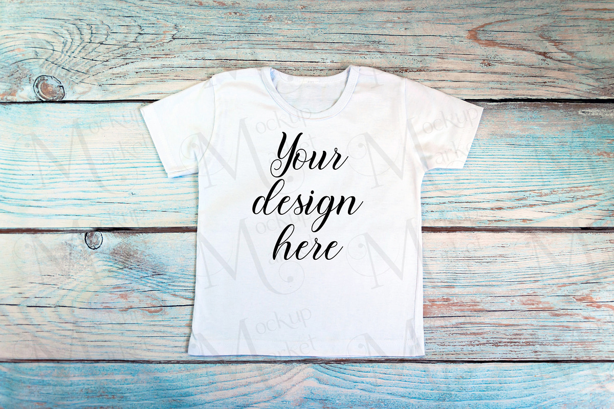 18 Kids White t-shirt Mockup bundle., a Print Template by MockupMarket (Photo 2 of 19)