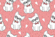 Cute dogs collection!, a Pattern Graphic by Irene_Boiko_ART (Thumbnail 9 of 16)