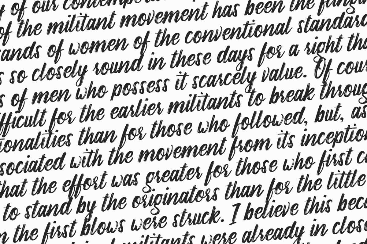 Bogart Script, a Script Font by Hindia Studio (Photo 5 of 6)