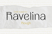 Ravelina Rough, a Sans Serif Font by Craft Supply Co. (Thumbnail 1 of 8)