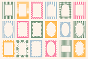 Whimsical Frames Procreate Stamps, a Brush Add-On by Veronika Gotovceva (Thumbnail 2 of 5)