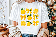 Coquette Lemon Png,Cute Lemon Floral, an Illustration by Sublimation Artist (Thumbnail 6 of 9)
