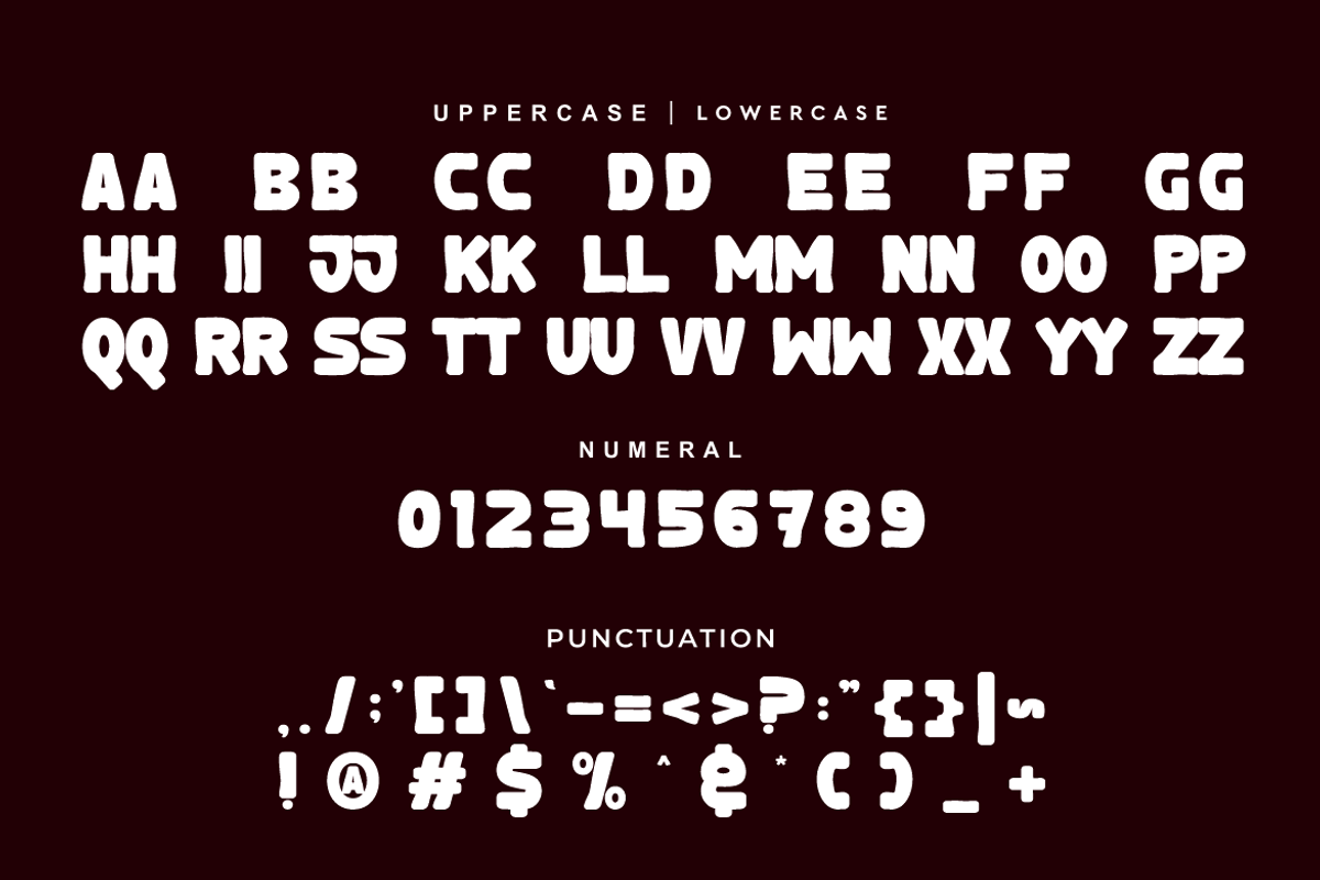 Gawen Round - Groovy Rretro Font, a Sans Serif Font by Iqsiart Studio (Photo 5 of 7)