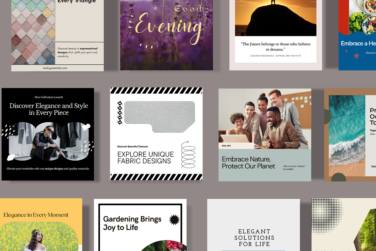 30 Luxury Instagram templates :Canva, a Templates & Theme by AuraStudio (Photo 2 of 2)