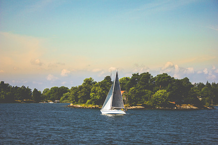 Motorboat near Sweden Islands preview 6