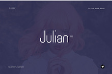 Julian Pro Display Typeface