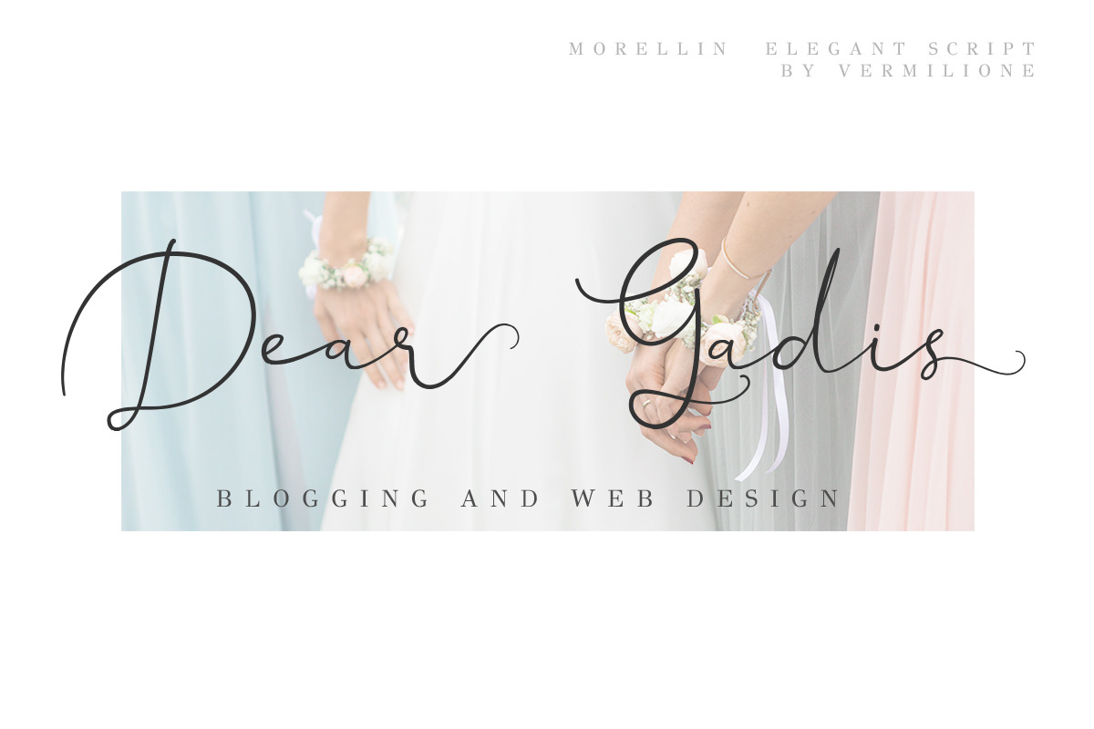 Morellin Elegant Script, a Script Font by Say Studio (Photo 7 of 16)