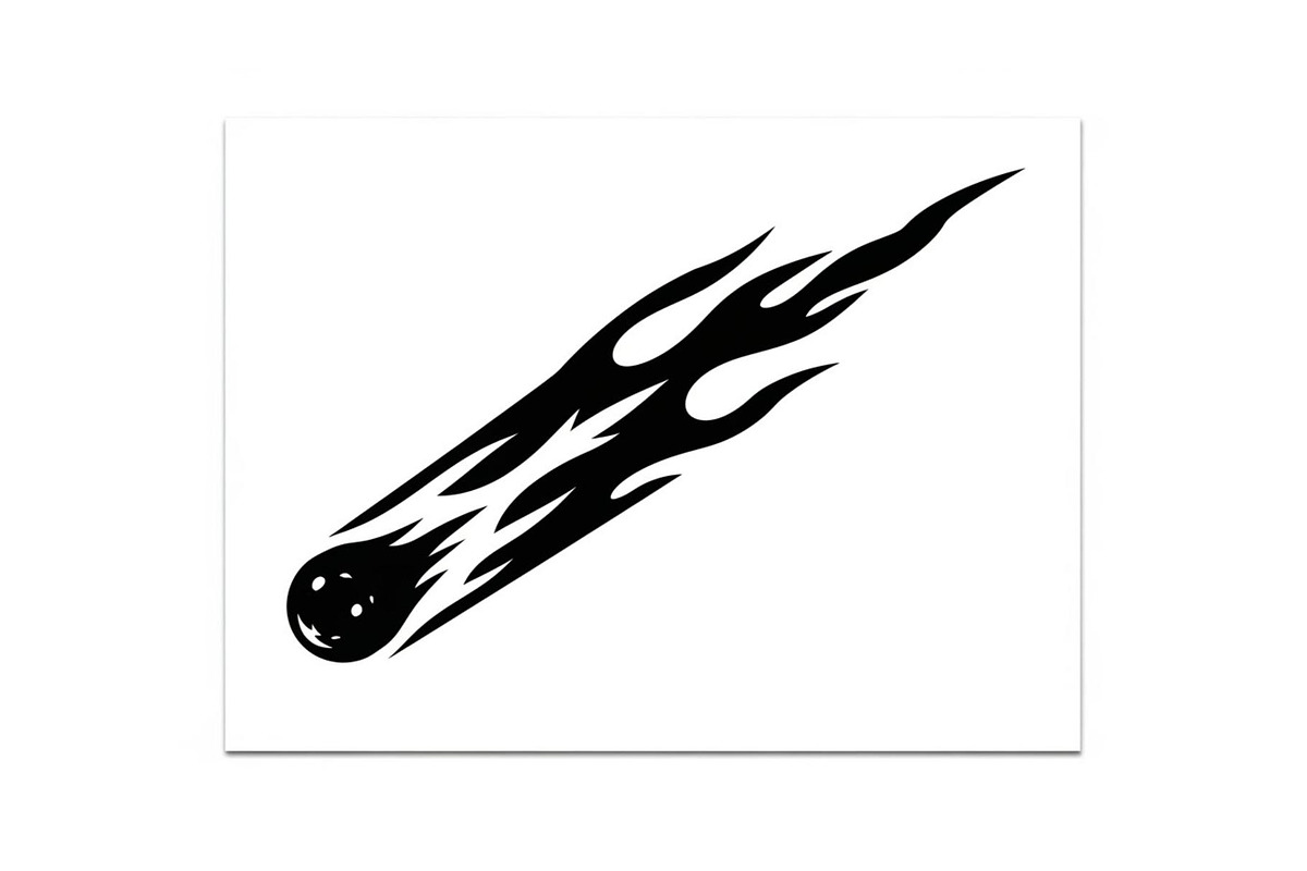Fire Meteor Comet Silhouette Bundle, an Illustration by Designs_River (Photo 51 of 51)