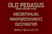 Old Pegasus Hand Drawn Font, a Font by nickqtx (Thumbnail 2 of 3)