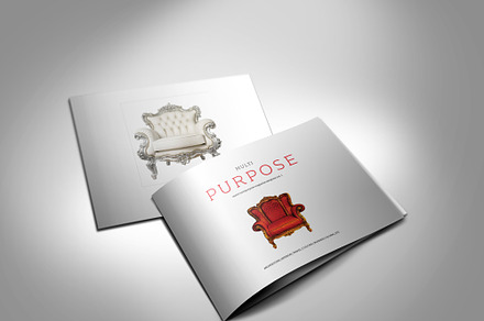 A5 Landscape Template (V.01), a Magazine Template by Shafura