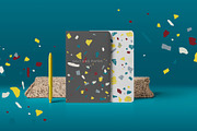 Salt & Paper. Terrazzo pattern set., a Pattern Graphic by lisa_kalev (Thumbnail 6 of 11)