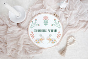 Folk Spring – Easter Bunny Clipart, a Decorative Illustration by Jenny Quince (Thumbnail 14 of 14)