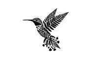 Decorative Floral Hummingbird Bundle, an Illustration by jahid234 (Thumbnail 2 of 31)