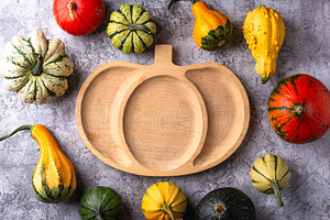 Assortment of decorative pumpkins, a Food & Drink Photo by Yulia Furman