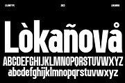 Lokanova - Modern Bold Font, a Sans Serif Font by limitype (Thumbnail 7 of 17)