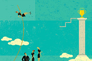 Business Concepts Bundle 02 Women, a Person Illustration by retrorocket (Thumbnail 13 of 16)