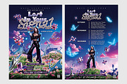 Y3K Concert Tour Poster PSD Template, a Poster Template by Bornx Design (Thumbnail 3 of 9)