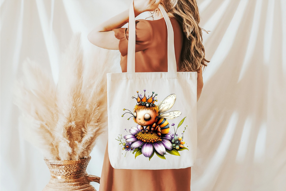 Whimsical Spring Daisy Flower Clipar, an Illustration by designcity5 (Photo 5 of 5)
