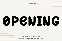 Opening