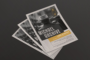 Jazz Music Flyer, a Flyer Template by Tokosatsu