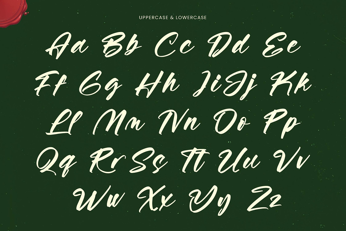 Vaughn Daniel Bold Handwritten Font, a Script Font by stylishtype.co (Photo 16 of 19)