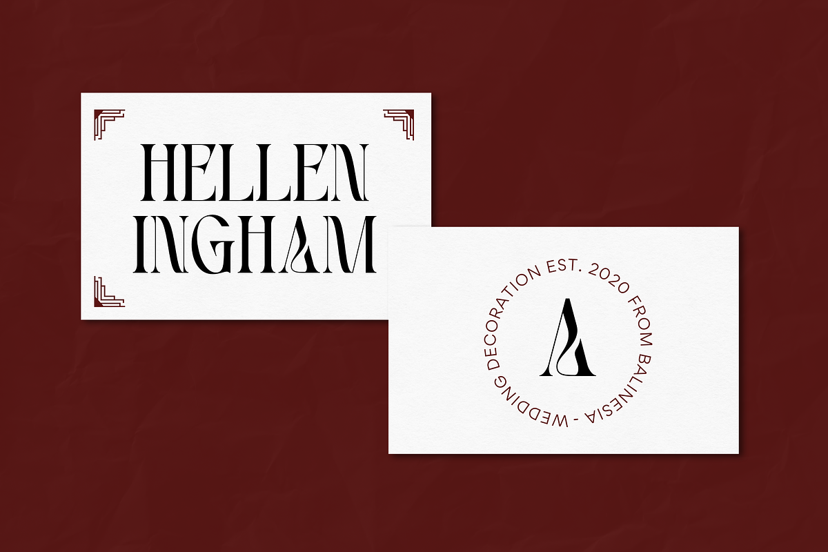 Xeola - Modern Logo Font, a Serif Font by Nirmana Visual (Photo 3 of 10)