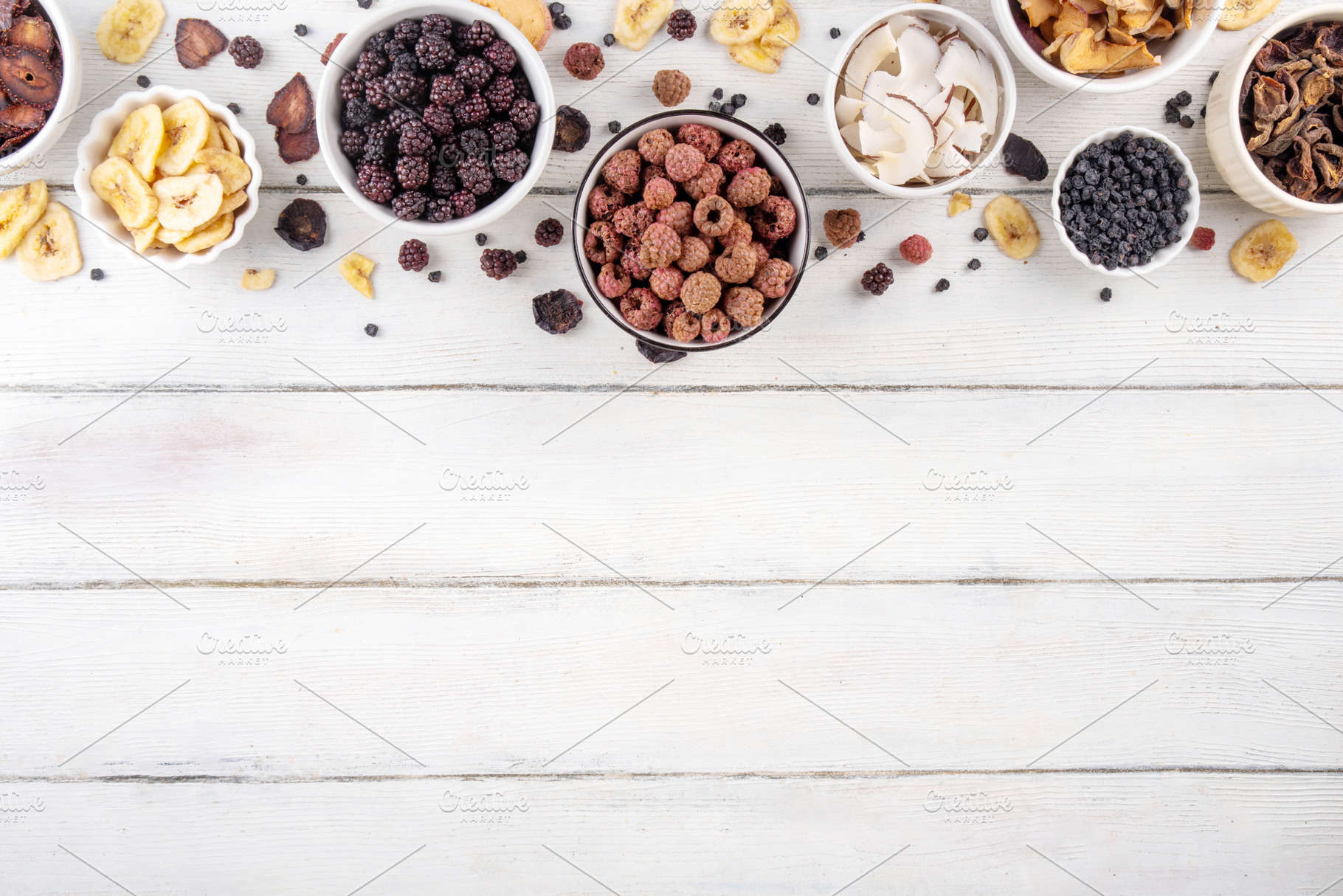 Freeze dried fruit berry, a Food & Drink Photo by Rimma