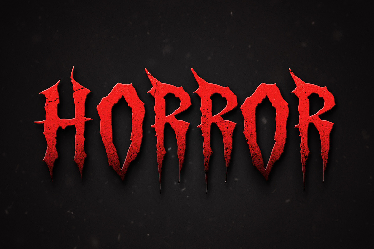 Thornvoid Razor Sharp Gothic Horror, a Handwritten Font by OWPictures (Photo 8 of 11)