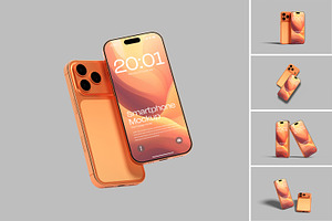 iPhone 17 Pro Max Mockup, an iPhone Mockup by mahremdesign