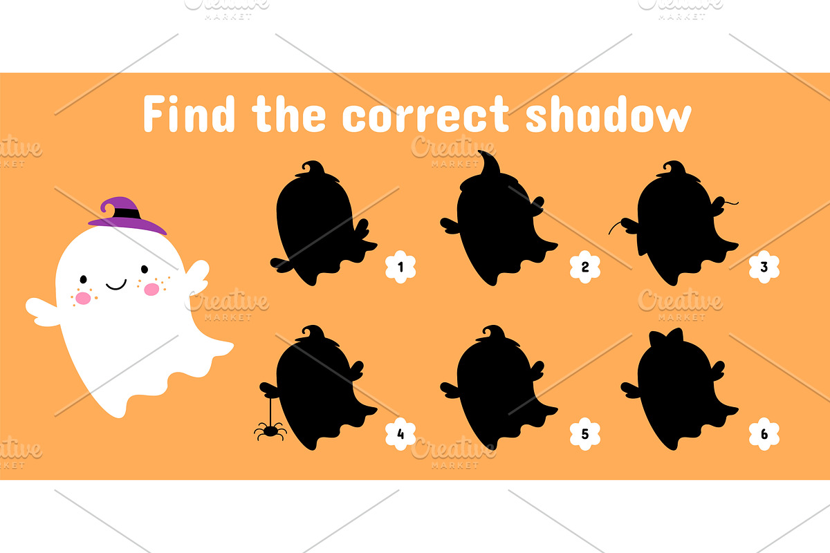 Funny ghosts children play. Find, an Education Illustration by Valerie Bodnar