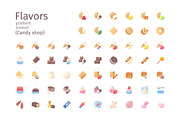 Candy shop flavors gradient iconset, an Icon by LAFS (Thumbnail 3 of 3)