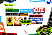 Racecar Decals, an Object Graphic by Headquarters (Thumbnail 2 of 7)