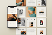 Anima | Social Media Kit l, a Social Media Template by Alana Designed (Thumbnail 1 of 4)