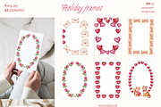 Cute kitties and teddy bears clipart, an Animal Illustration by Peviotadesign (Thumbnail 7 of 11)