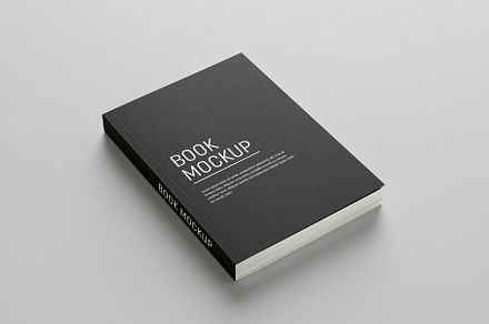 Book Cover Mockup 8 Psd File, a Books & Magazine Mockup by PremiumMockup