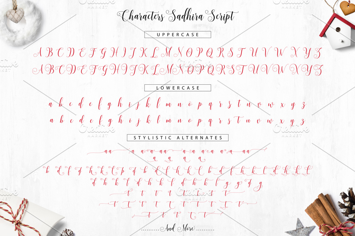 Sadhira Script, a Script Font by Barland Design (Photo 2 of 13)