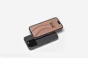 Iphone 15 Pro Max Mockup, an iPhone Mockup by ulfatunnazira (Thumbnail 5 of 5)