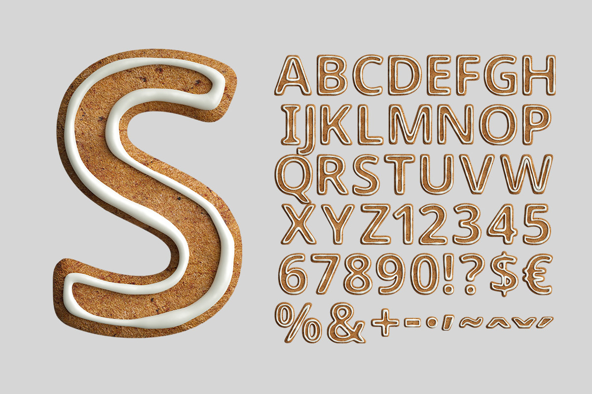 Gingerbread Sans Font, a Sans Serif Font by Handmadefont (Photo 2 of 9)