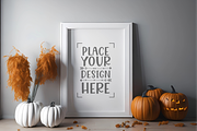 Halloween Frame Mockup, a Templates & Theme by Ali's Designs (Thumbnail 2 of 5)