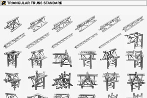 Trusses Giant Collection - 149 PCS