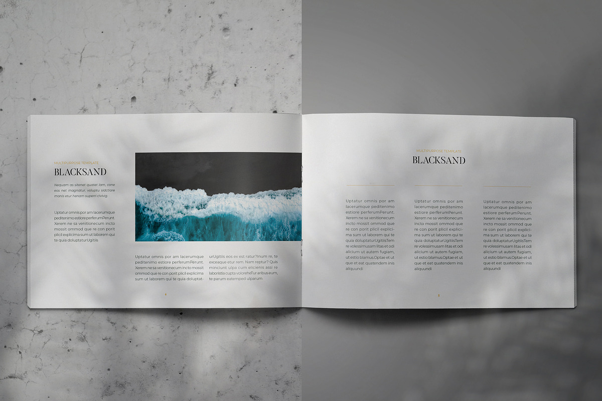 BEACH - Brochure Lookbook Template, a Brochure Template by Indotitas (Photo 3 of 9)