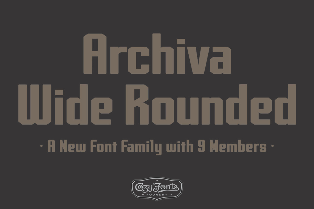 Archiva Wide Rounded