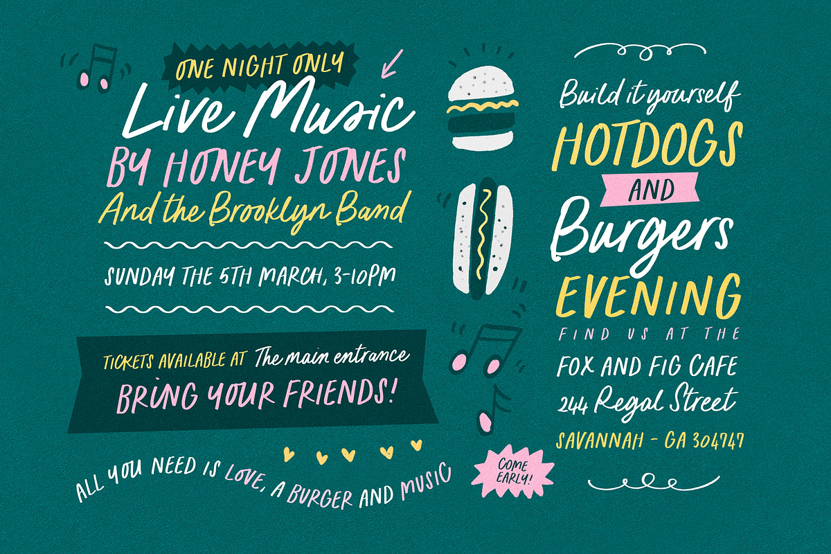 Oranges & Lemons Font Duo, a Script Font by Nicky Laatz (Photo 13 of 17)