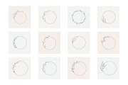 Botanical hand drawn elements, an Outline Icon by mayrum (Thumbnail 7 of 10)