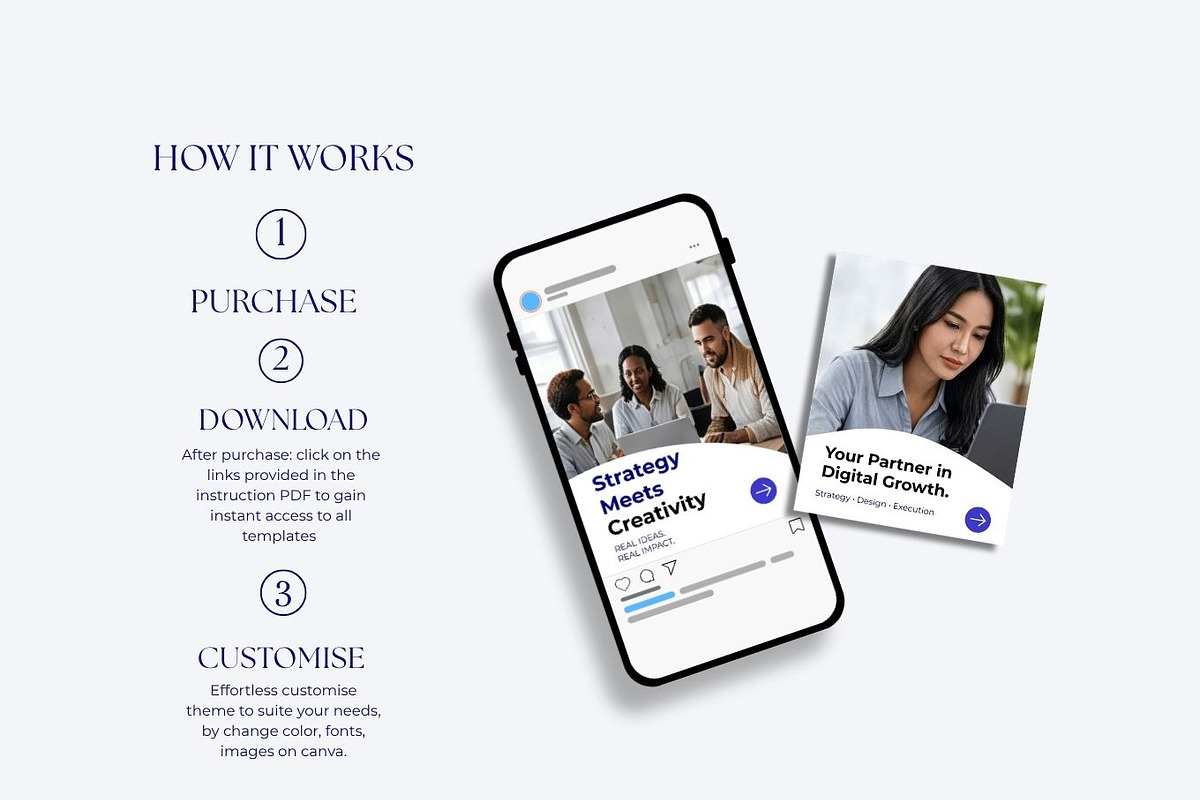 Modern Business Instagram Post Packs, a Social Media Template by Arslan (Photo 6 of 6)